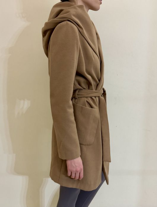 Palton BSB bej cu gluga