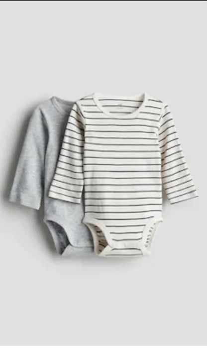 Body bumbac h&m 68 2 bucati