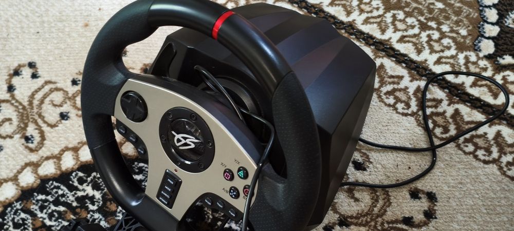 Игравой руль DEXP Wheelman Pro. Проводной