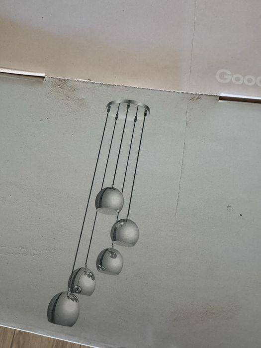 Lustra pendul Roccheta, argintiu