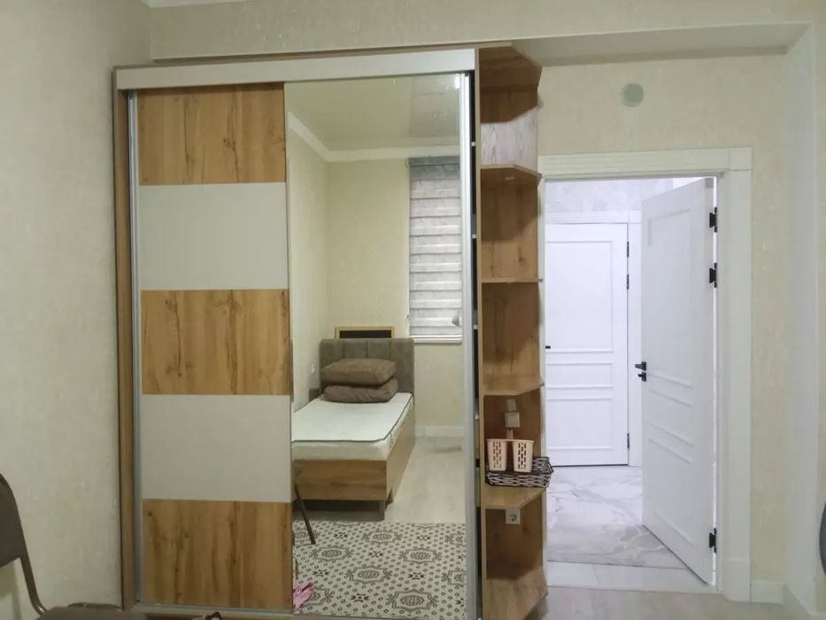 Saodat toyxona yonda yangi domda 3-etajda 2 xonali kv ijaraga beriladi