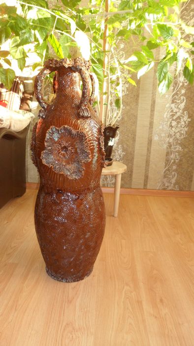 Ваза напольная керамическая