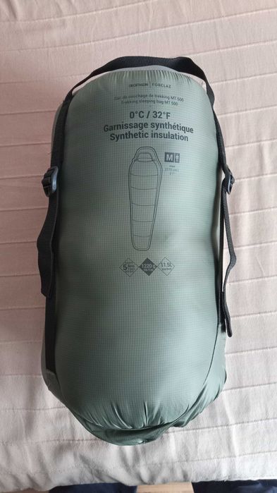 Спален чувал FORCLAZ MT500, 0°С