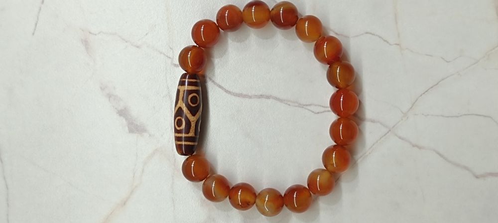 Бусина Дзи 6 глазка