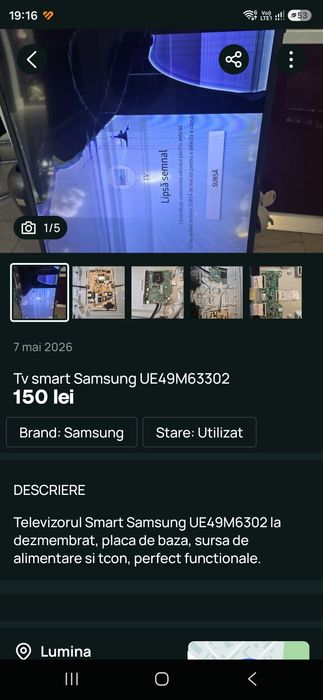 Televizorul Smart Samsung UE49M6302