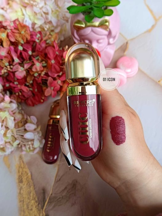 Ruj de buze lichid Chic nr 1 Icon, Revers, 7,5 ml
