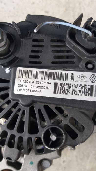 Alternator Renault Captur 1.5 DCI cod 2612718A an 2012 - 2018 Kangoo