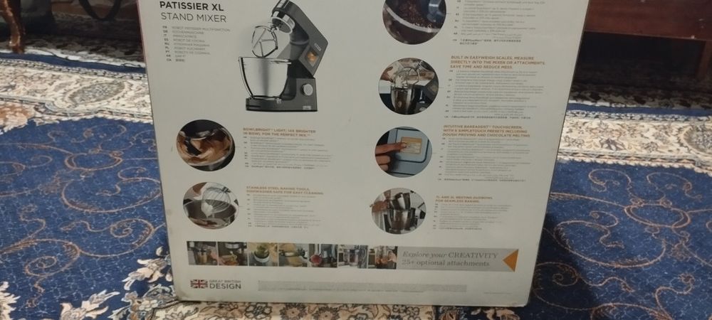 KENWOOD titanium chef mixer