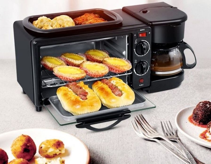 Многофункционална Печка, тостер фурна и кафемашина – 3в1 / Размер: 45х