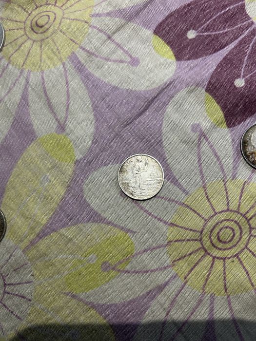 Moneda argint 1 leu 1914