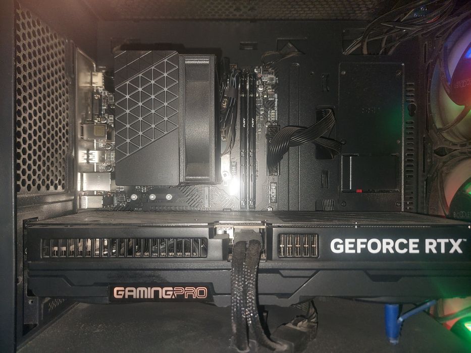 Материнская плата+проц+ОЗУ+кулер