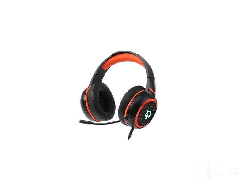- Игровые наушники Meetion MT-HP030 USB Gaming Headset Backlit (Black)