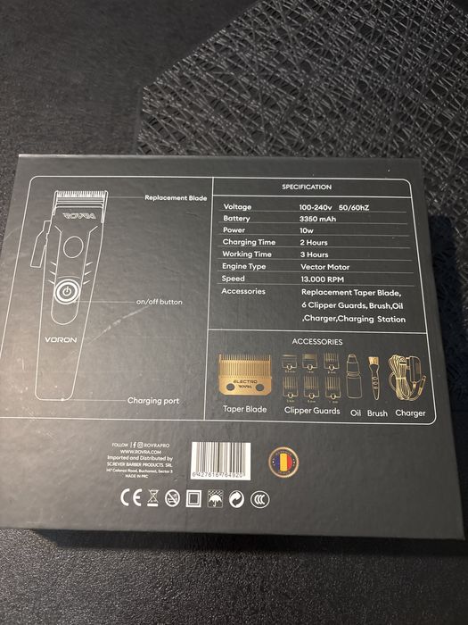Masina de tuns rovra voron professional