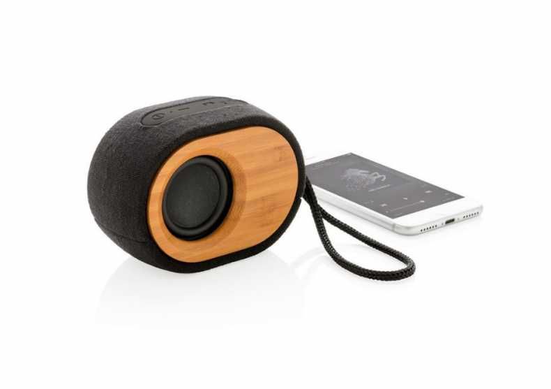 Sigilat Boxa din bambus “X speaker” ideal cadou