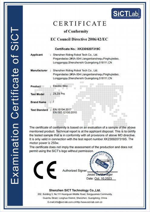 ПРОМОЦИЯ! Електрически велосипед/колело RIDING TIMES Z8S 750W 20.8AH