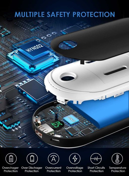 Външна батерия - нагревател за ръце 10000 mAh