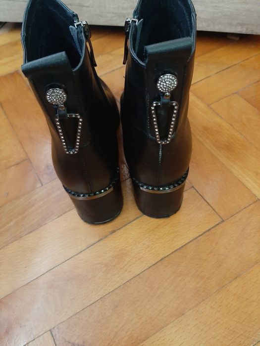 Дамски боти естествена кожа