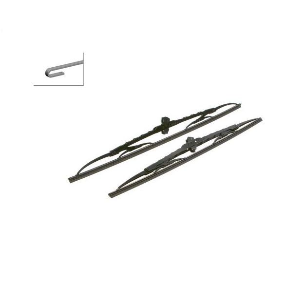 Set stergatoare parbriz Bosch Alfa Romeo 155; 166, Audi A3, Honda, Kia Nissan Lancia Mitsubishi Seat Ibiza/Cordoba, Leon, Skoda Fabia, Octavia 1U,