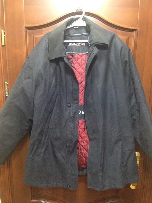 Куртка темно синий цвет размер 60   б/у в отличном состояние