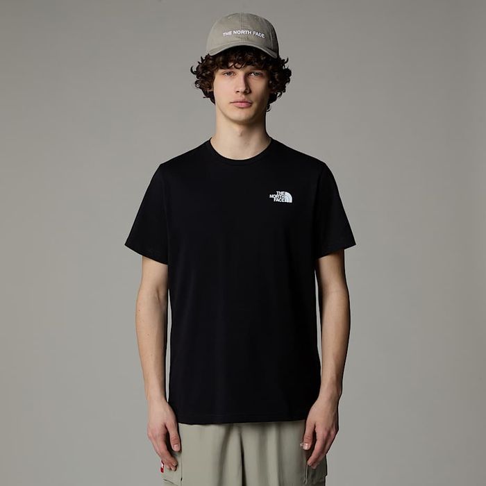 Tricou The North Face original,bumbac, cu imprimeu pe spate