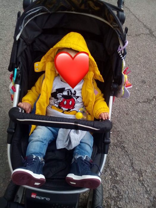 Количка Espiro Enzo Evo (използвана,с нормални следи от употреба)