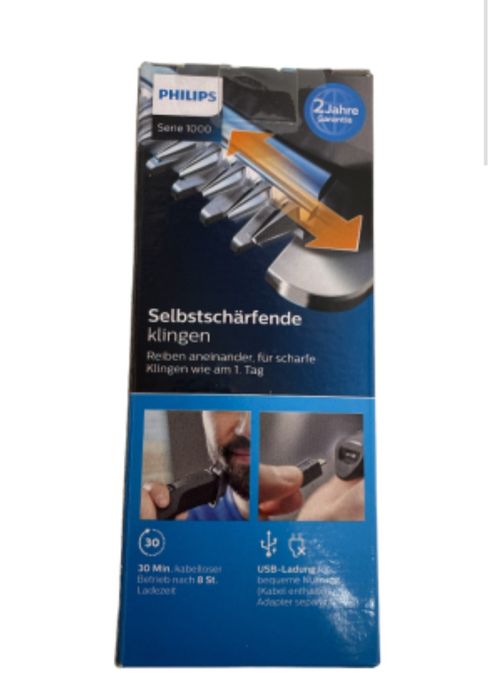 Aparat de tuns barba Philips Seria 1000, model BT1209.