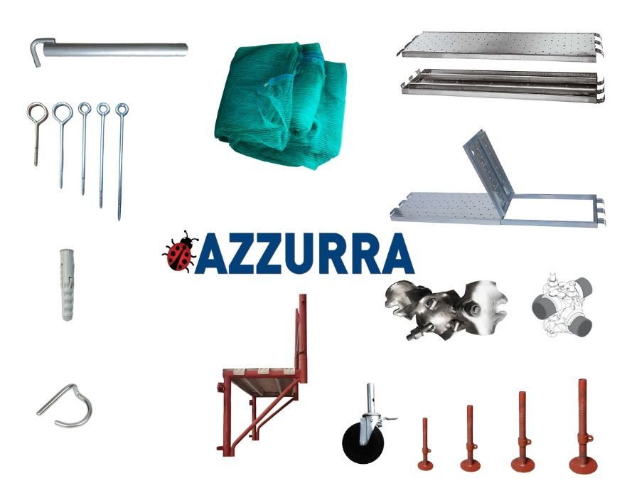 carlig SCHELA cu ochi pentru ancorare schela morsete cuple roti ancore