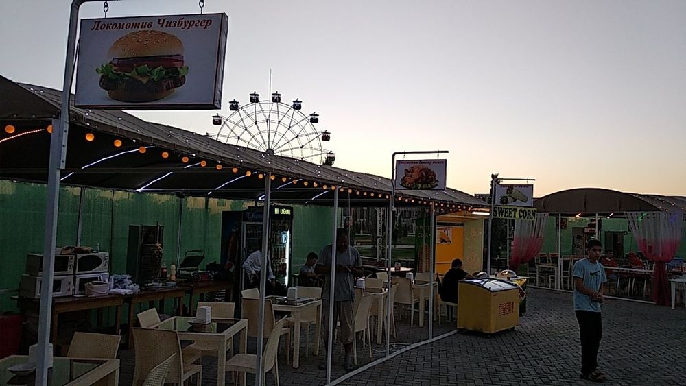 Навес летний для( fast food )