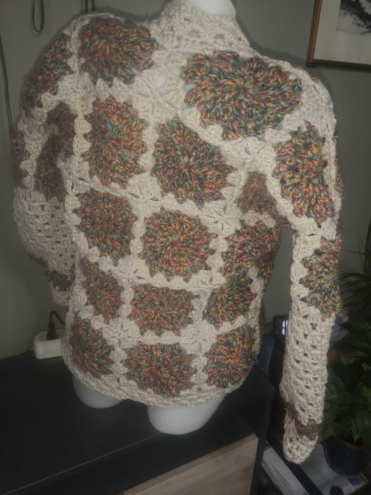 Cardigan crosetat manual