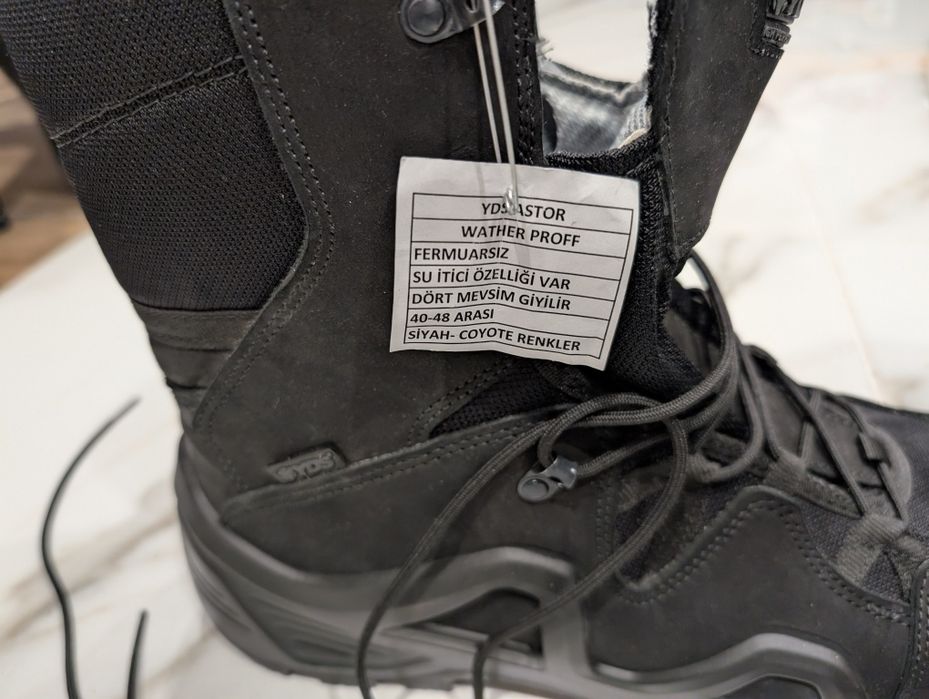 Тактически кубинки YDS Astor Black