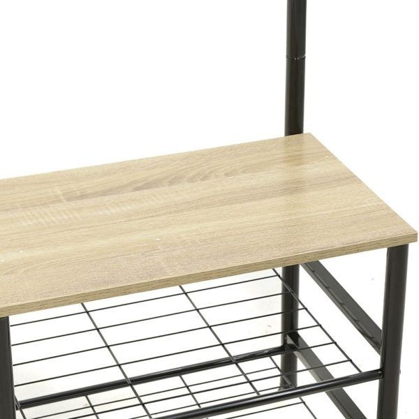 Закачалка с етажерка за обувки