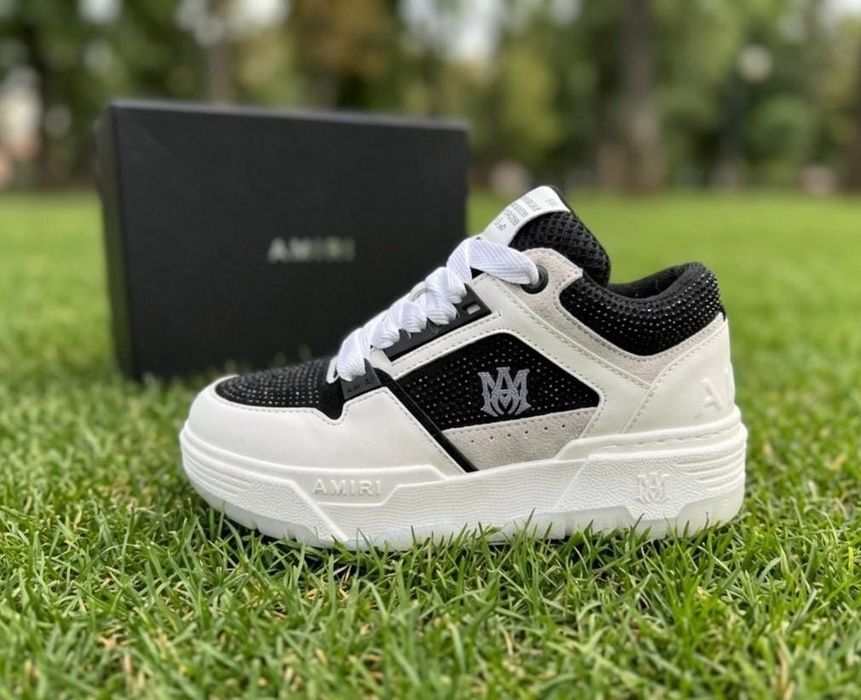 Adidasi Amiri MA1 Mesh Glitter Pietre - Full Box