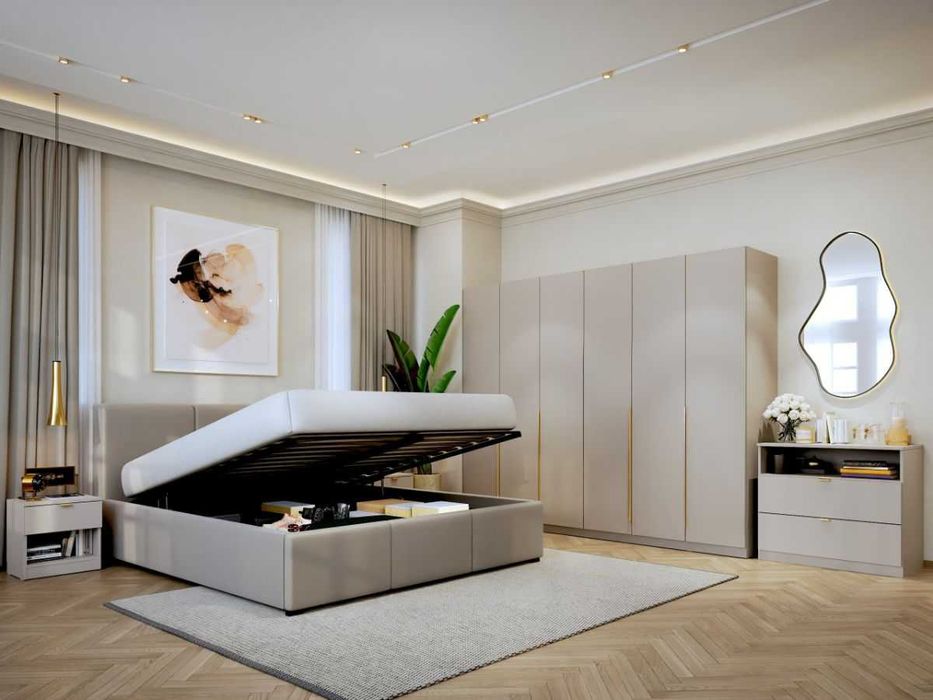 Set Mobila Dormitor Bej / Casmir Auris C21