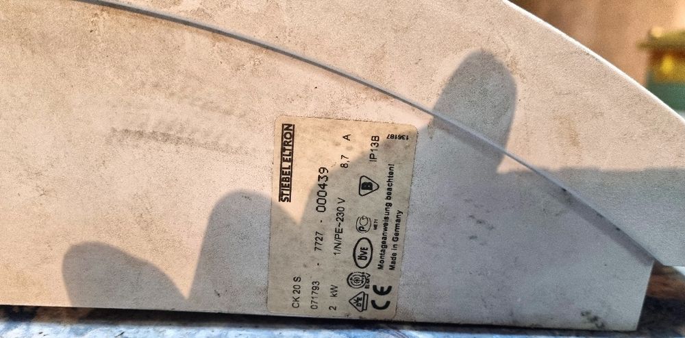 Aerotermă de perete Stiebel Eltron CK 20 S, 2000W (Made in Germany)