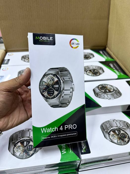 Смарт часы Wach4 PRO мужские