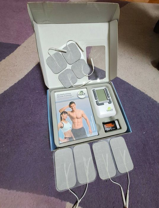 Aparat masaj fizio SaneoSPORT EMS electrostimulare fizioterapie