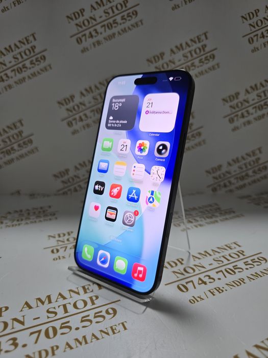NDP Amanet Buzoieni 16 Margeanului Iphone 16 Pro Max ( 54692)