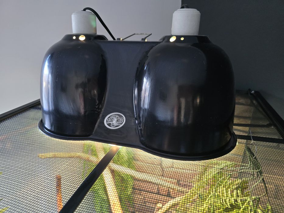 Lampa dubla ZooMed L caldura/UV+sistem de ceață/umificator ReptiPlanet