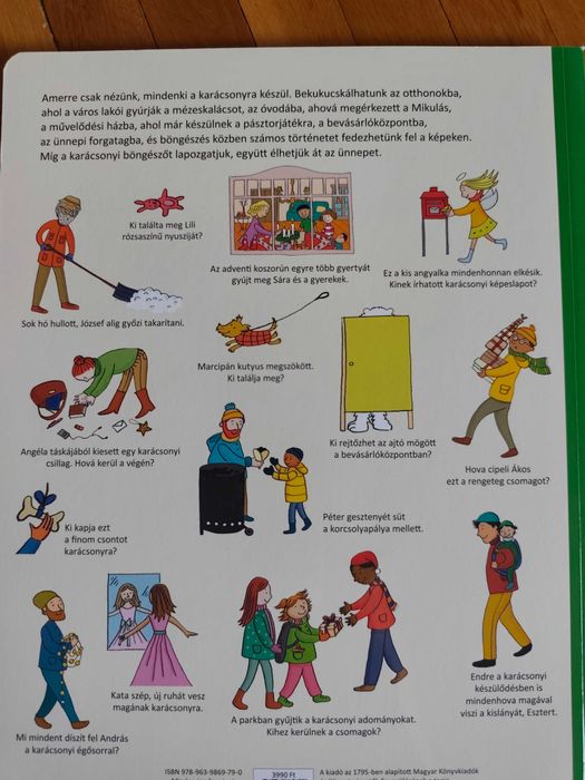 Hoinari de Crăciun - Carte în limba maghiară