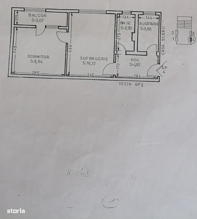 Tomis Nord -Gradinita 51- apartament cu 2 camere