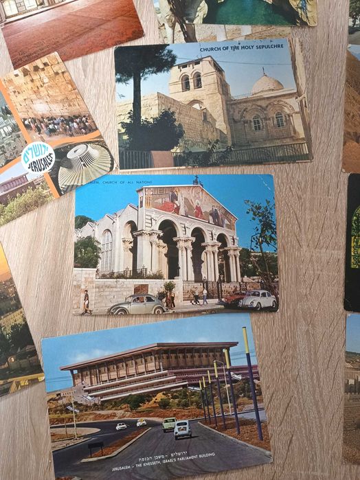 Lot vederi carti postale Israel de colectie vintage