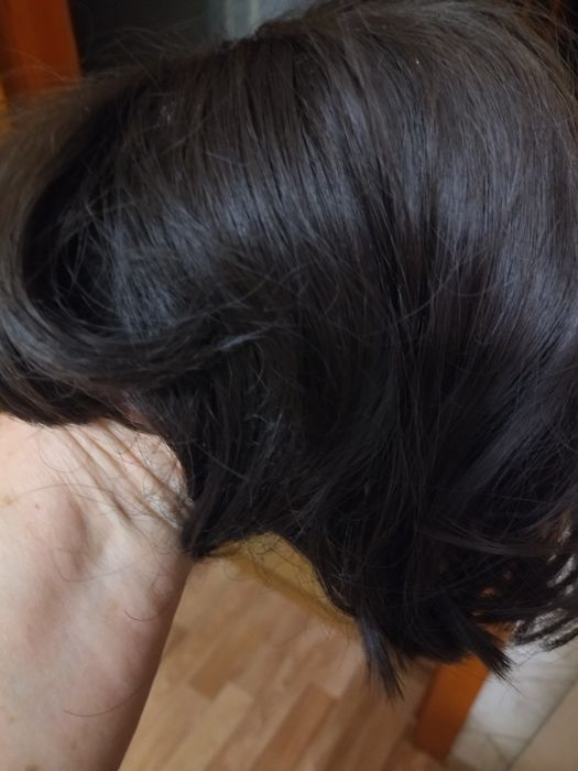 Парик цвет темнокоричневый