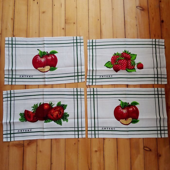Нови кърпи с плодове, обща цена