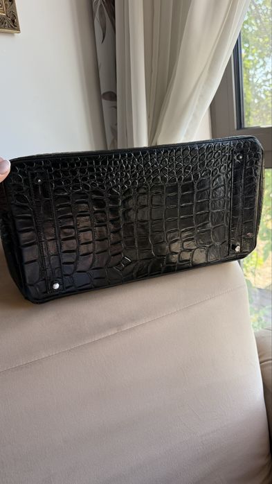 Geanta din piele de crocodil