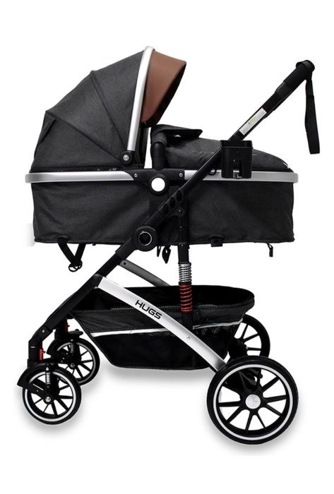 Коляска HUGS SK02 Black черный