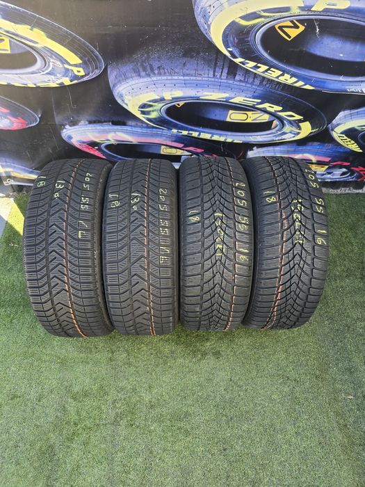 205.55.16 2x pirelli 2x dunlop m+s