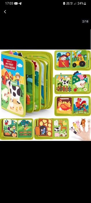 Развивающая Книжка Ферма