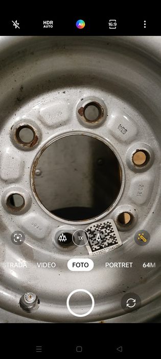 Roți originale Ford Ranger 255x70x16 ca noi 5buc