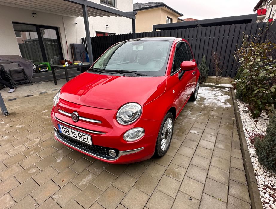 Fiat 500, 1.2 benzina, automat, facelift