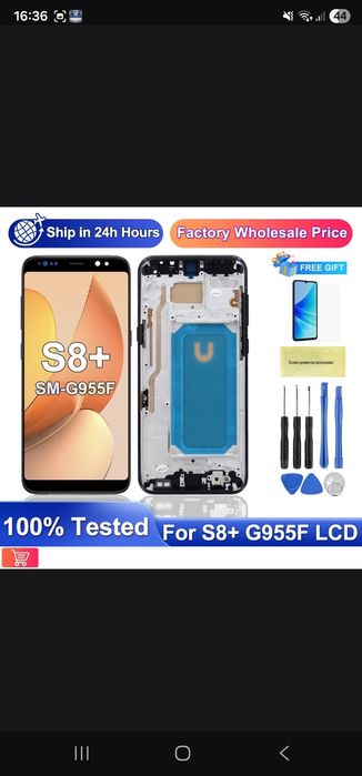 Samsung note 9 ekran